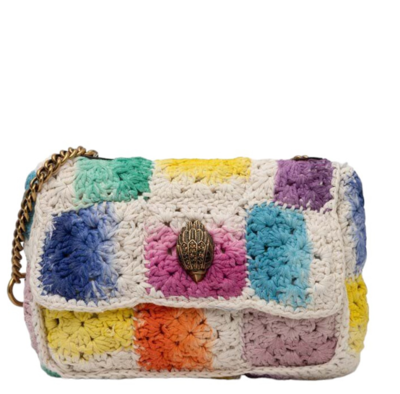 Bolso Kurt Geiger crochet md kensington white/oth  OTHERS